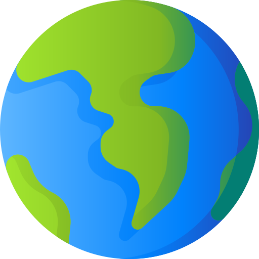 Earth globe